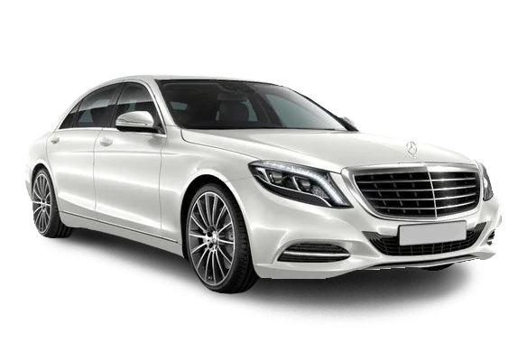 Mercedes-Benz S350d 4MATIC luxury sedan in a premium rental fleet