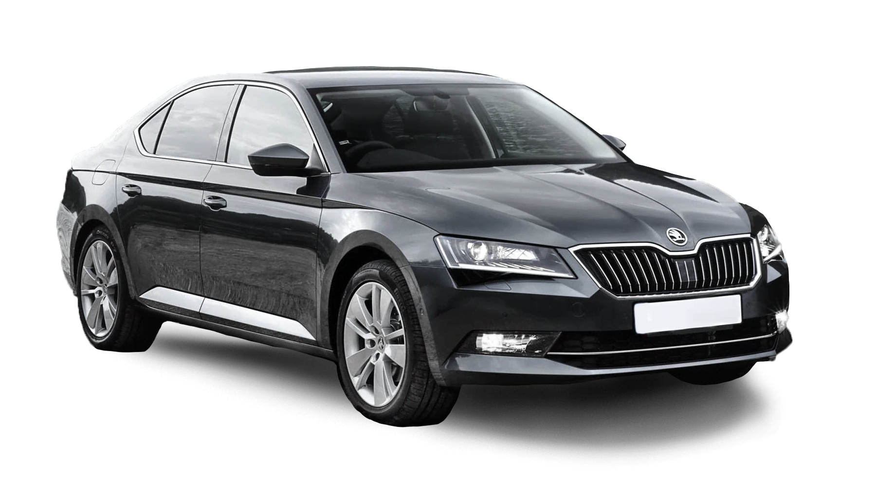 Skoda Superb executive sedan rental car