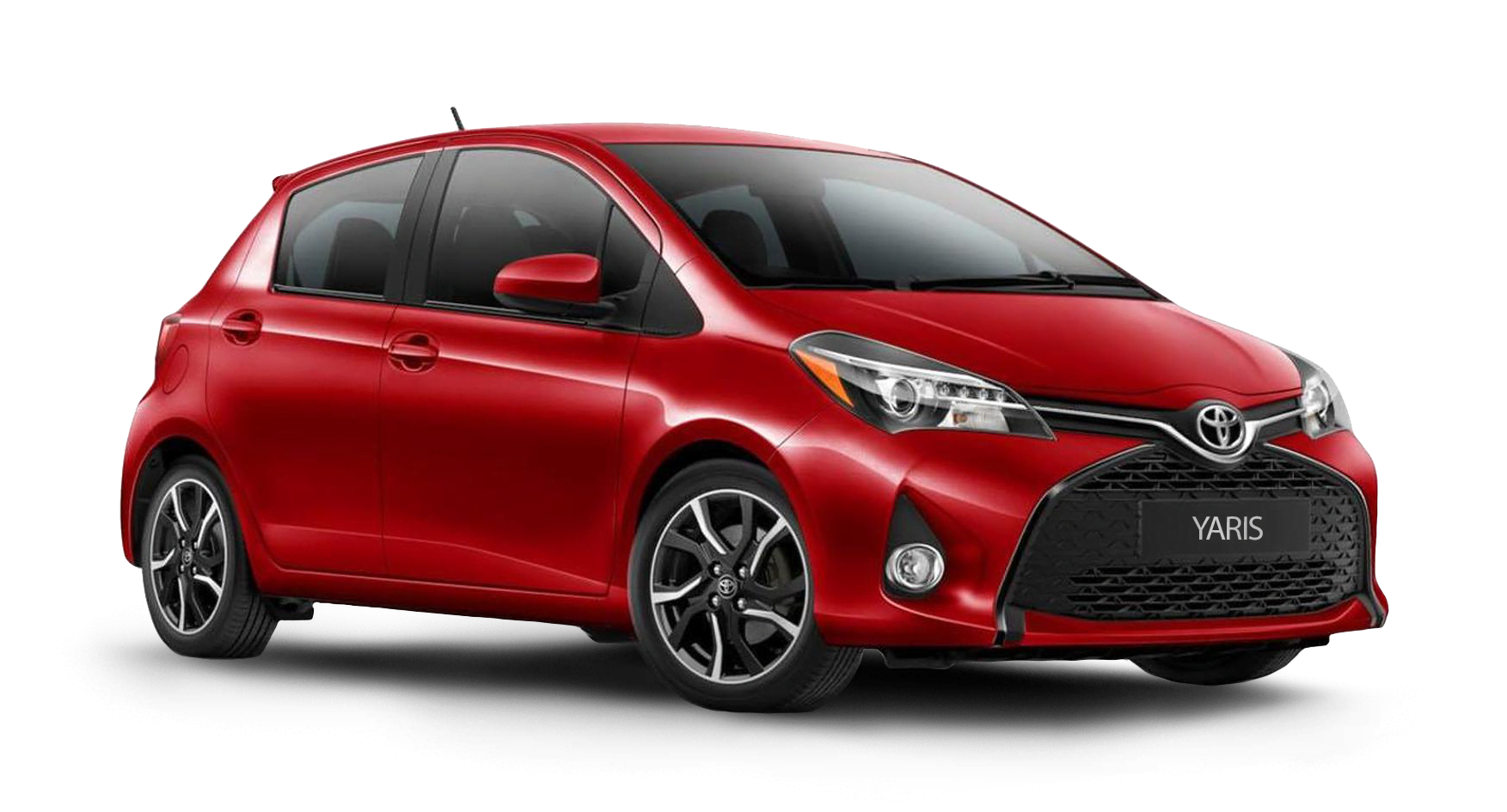 Toyota Yaris compact hatchback rental car