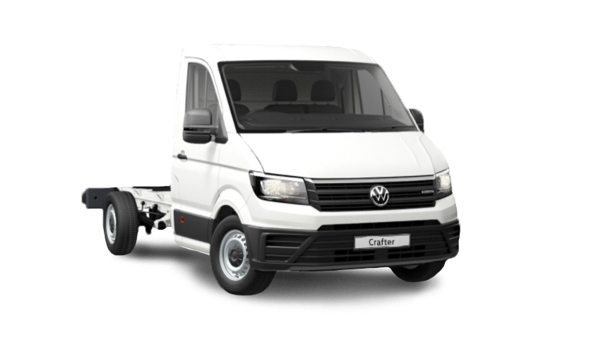 Volkswagen Crafter Laweta car transporter flatbed rental vehicle